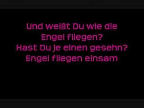 Christina Strmer-Engel fliegen einsam ( lyrics)