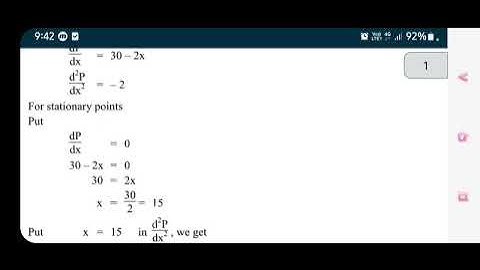 Find two positive integers whoes sum is 30 and there product will be maximum.