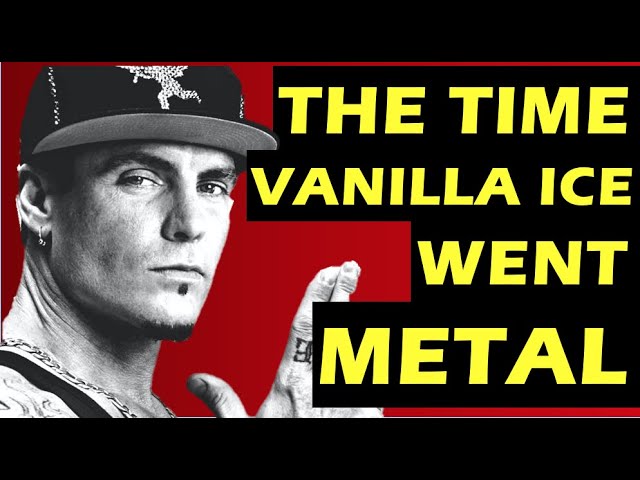 Vanilla Ice:  The Time the Rapper Went Nu-Metal With Slipknot/Korn's Producer Ross Robinson