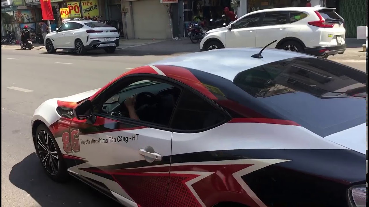 Clip test âm thanh catback on/off cho Toyota FT 86 - youtube