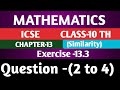 MATHEMATICS || || ICSE || CLASS-10TH || ||CHAPTER-13 || || Similarity ||