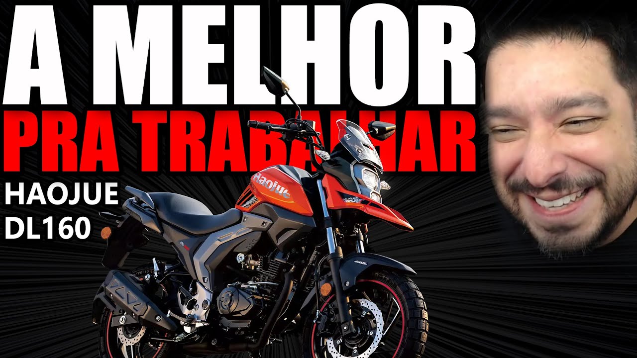 Haojue DL160 é a melhor moto da categoria para trabalhar