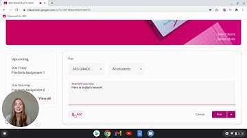 Add Google Meet Recordings to Google Classroom