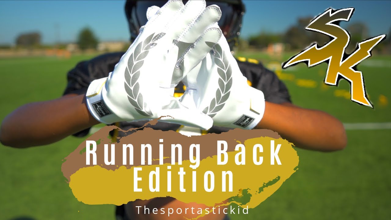 Running Back Edition trying out the new Invictus Armis 2.0 Football Gloves   Football is Back!!!