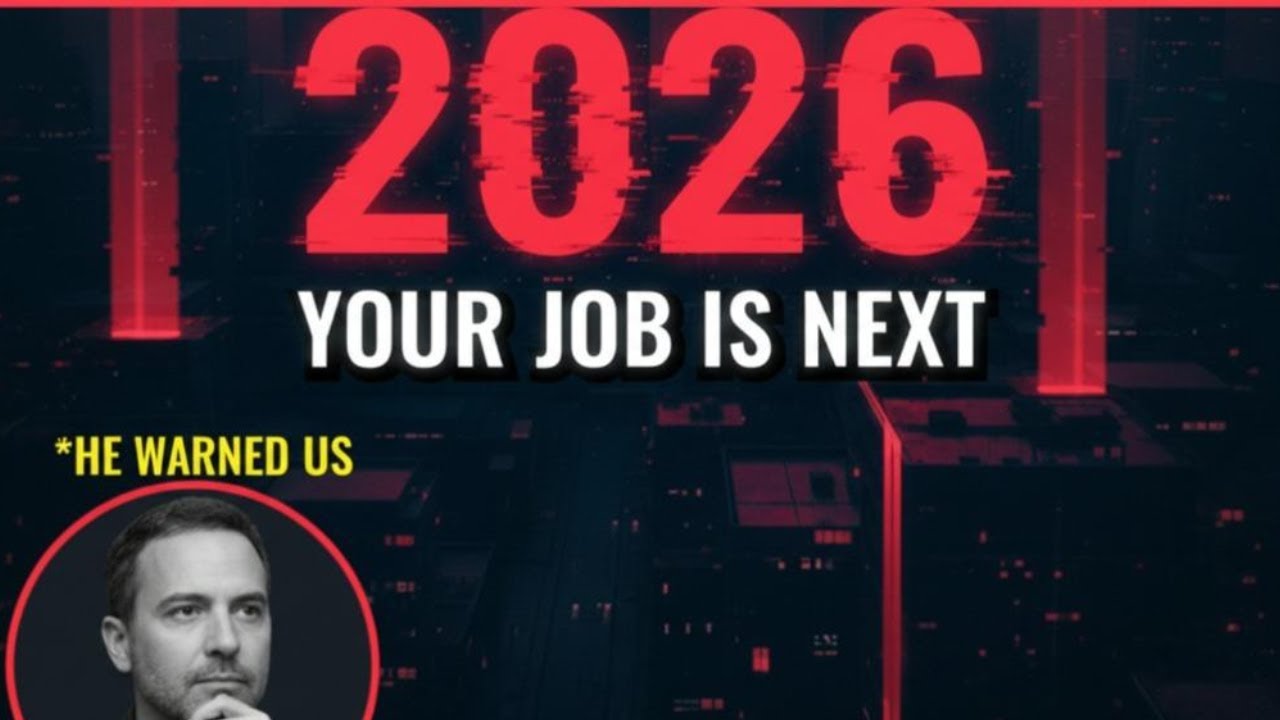 Will AI Replace Your Job by 2026? Dario Amodei’s Predictions. - YouTube