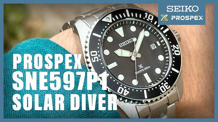 Unboxing The Seiko Prospex SNE597P1 Diver