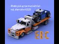 liftable pick up tow truck with hot rod