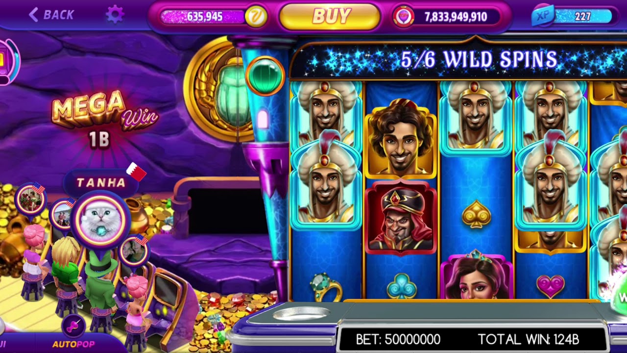 Pop slot!Aladdin wild free spins! - YouTube
