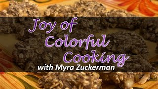 Joy of Colorful Cooking - Episode 33 - Applesauce Oat Cookies