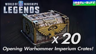 Opening Warhammer Imperium Crates World Of Warships Legends