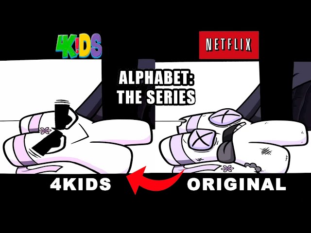 4KIDS Censorship in Alphabet Lore 