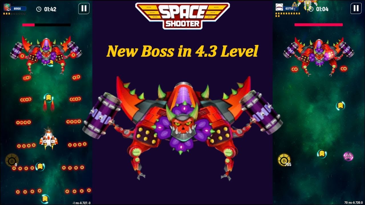 Galaxy Attack Space Shooter Campaign Mode New Level 4 3 New Boss Galaxy Attack Space Shooter Campaign Mode New Level 4 3 New Boss