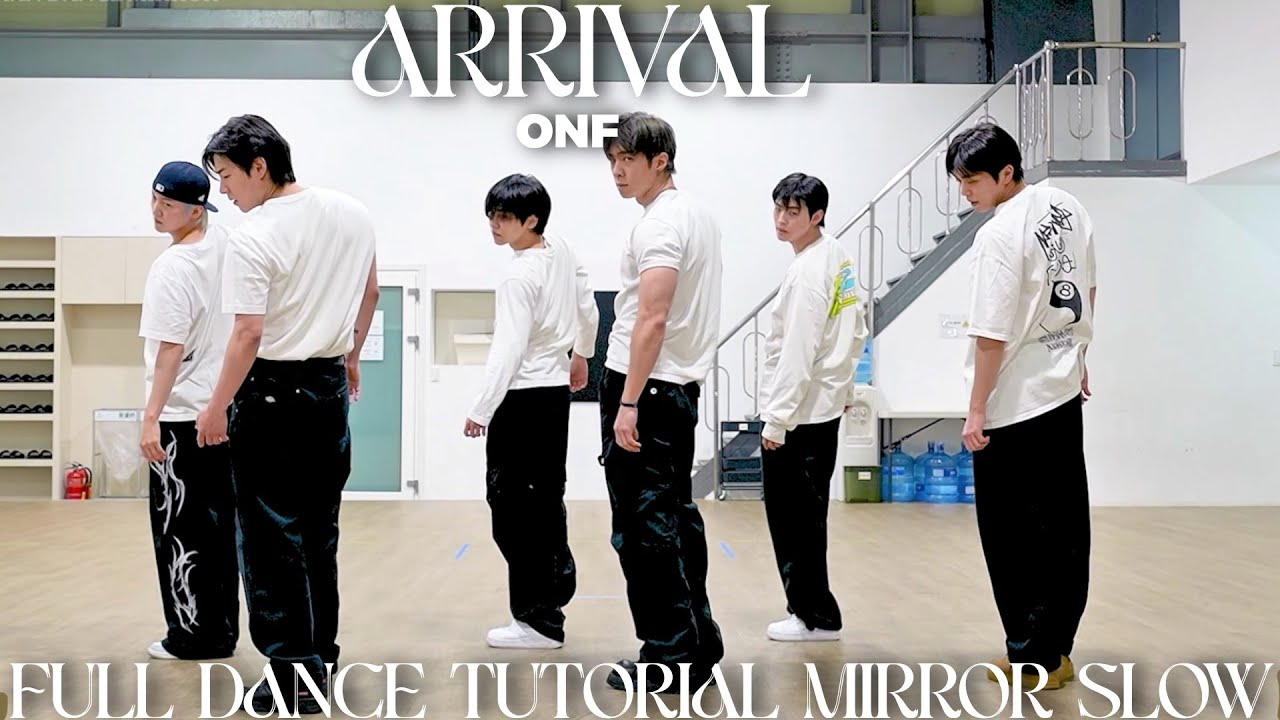 ONF-ARRIVAL FULL DANCE TUTORIAL MIRROR SLOW 