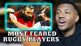 The Most Feared Rugby Players part 1 | AMERICAN REACTS TO RUGBY