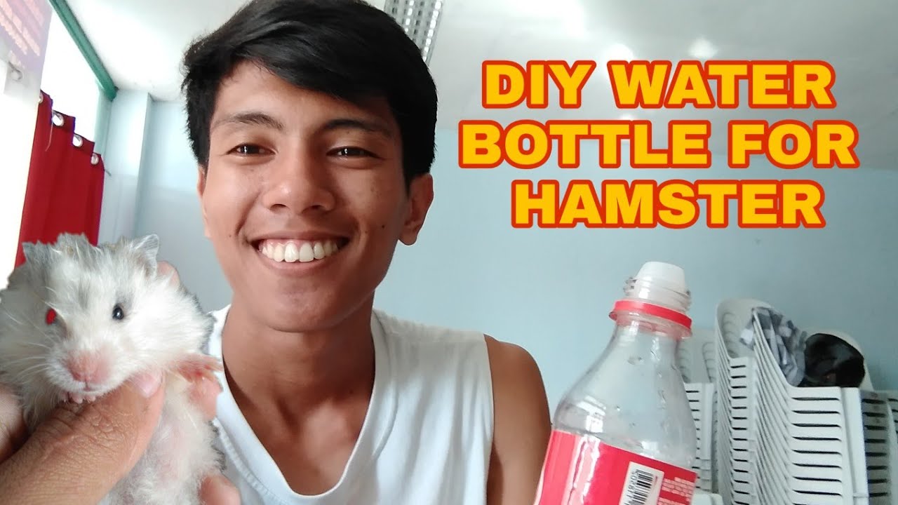 DIY WATER BOTTLE FOR HAMSTER