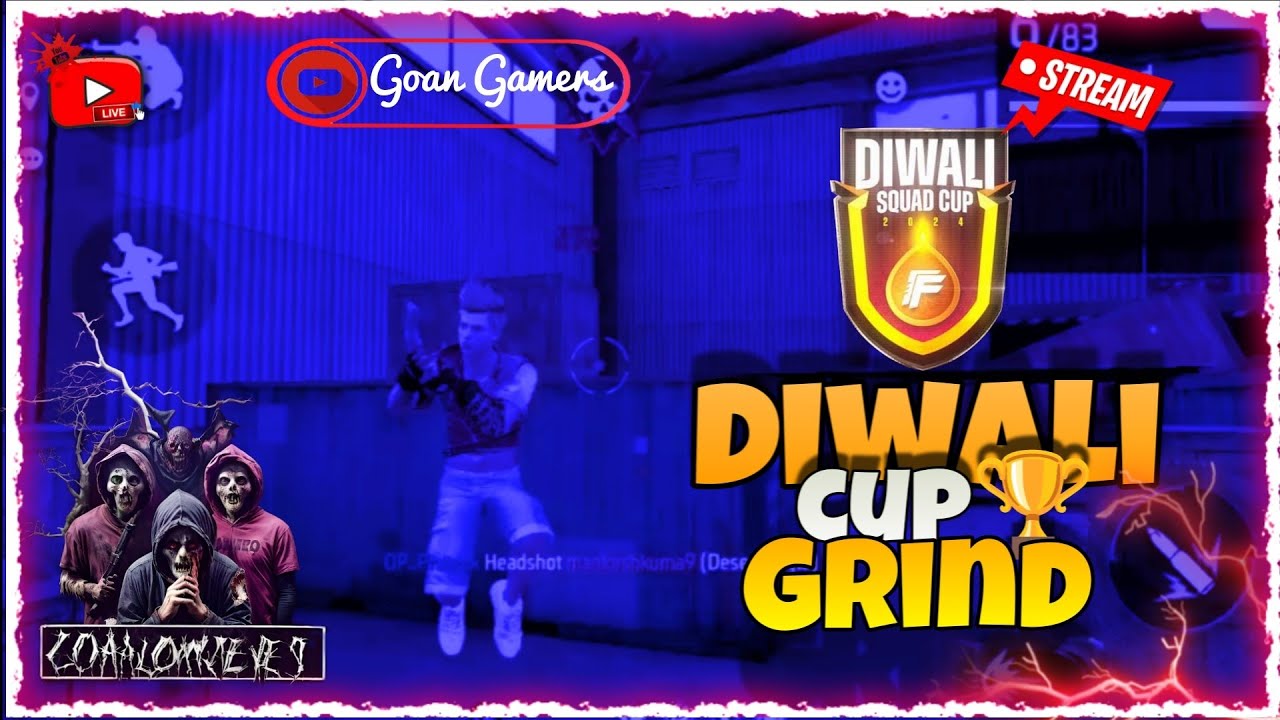 Diwali Cup Grind |Free Fire | Goan Gamers × Goa Assasins