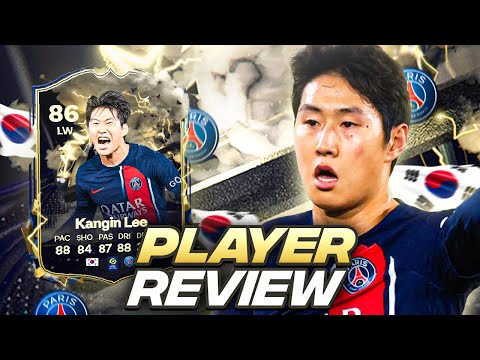 86 THUNDERSTRUCK KANGIN LEE SBC PLAYER REVIEW! EAFC 24 ULTIMATE TEAM