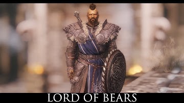 TES V - Skyrim Mods: Lord of Bears (Stormlord Armor Retexture)