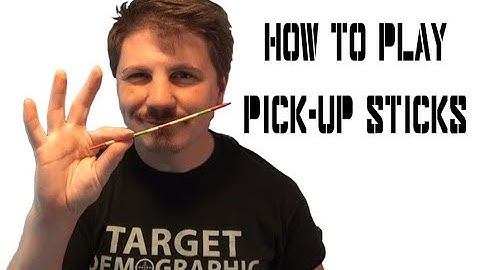 How to play Pick-up Sticks: Group Games