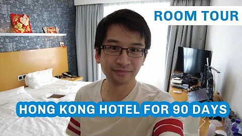 I Stayed Here for 90 Days | Hotel Room Tour | Wan Chai Hong Kong 灣仔 香港酒店