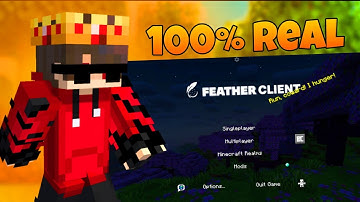 How To Install Feather Client in Mojo/Pojav Launcher | 500+ FPS in Low End Device