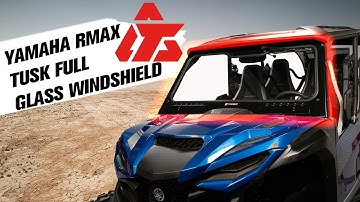 How To Install a Tusk Full Glass Windshield on a Yamaha Wolverine RMAX2/RMAX4 1000