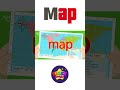 Kids vocabulary - Map - Using a map - Learn English for kids - English educational video #shorts