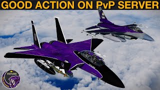 Super Fun Air to Air Combat & Runway Bombing On GR PvP Server! | DCS
