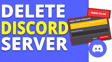 how to delete discord server 2023