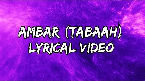 Ambar | Lyrical Video | Parmish Verma | Wamiqa Gabbi | Sukhan Verma