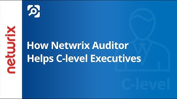 How Netwrix Auditor Helps C-level Executives