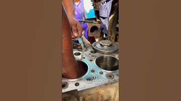 incredible piston gap resize check #automobile #shortsfeed #youtubeshorts