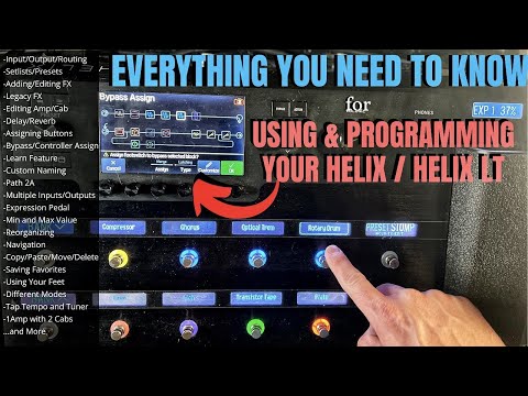 PROGRAMMING and GETTING STARTED w/ HELIX/HELIX LT - In Depth Guide