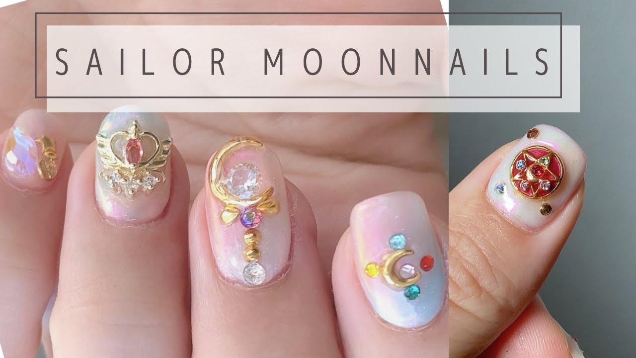 sub)セーラームーン風ネイルnail art polish ideas & designs/Trend