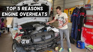 TOP 5 REASONS WHY BMW OVERHEATS. BMW E90 E91 E92 E93 OVERHEATING