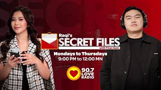 LIVE: Raqi's Secret Files with Raqi Terra &amp; Titan Gelo | Love Radio Manila (April 8, 2026)