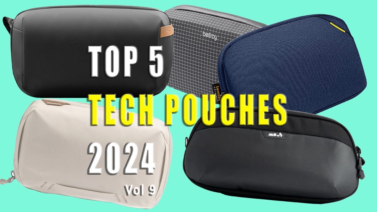 5 Top Tech Pouches for Ultimate Organization Essential Gear! YouTube
