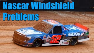 Nascar Windshield Problems