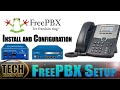 FreePBX Setup install and  Configuration