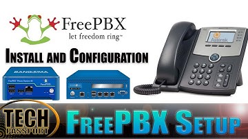 FreePBX Setup install and  Configuration