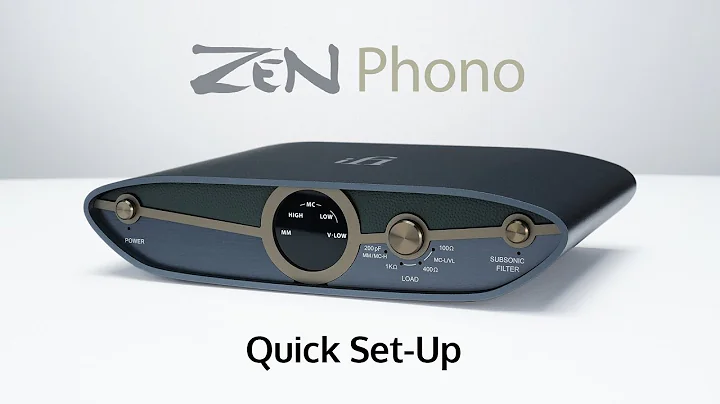 ZEN Phono 3 Quick Set-Up Guide