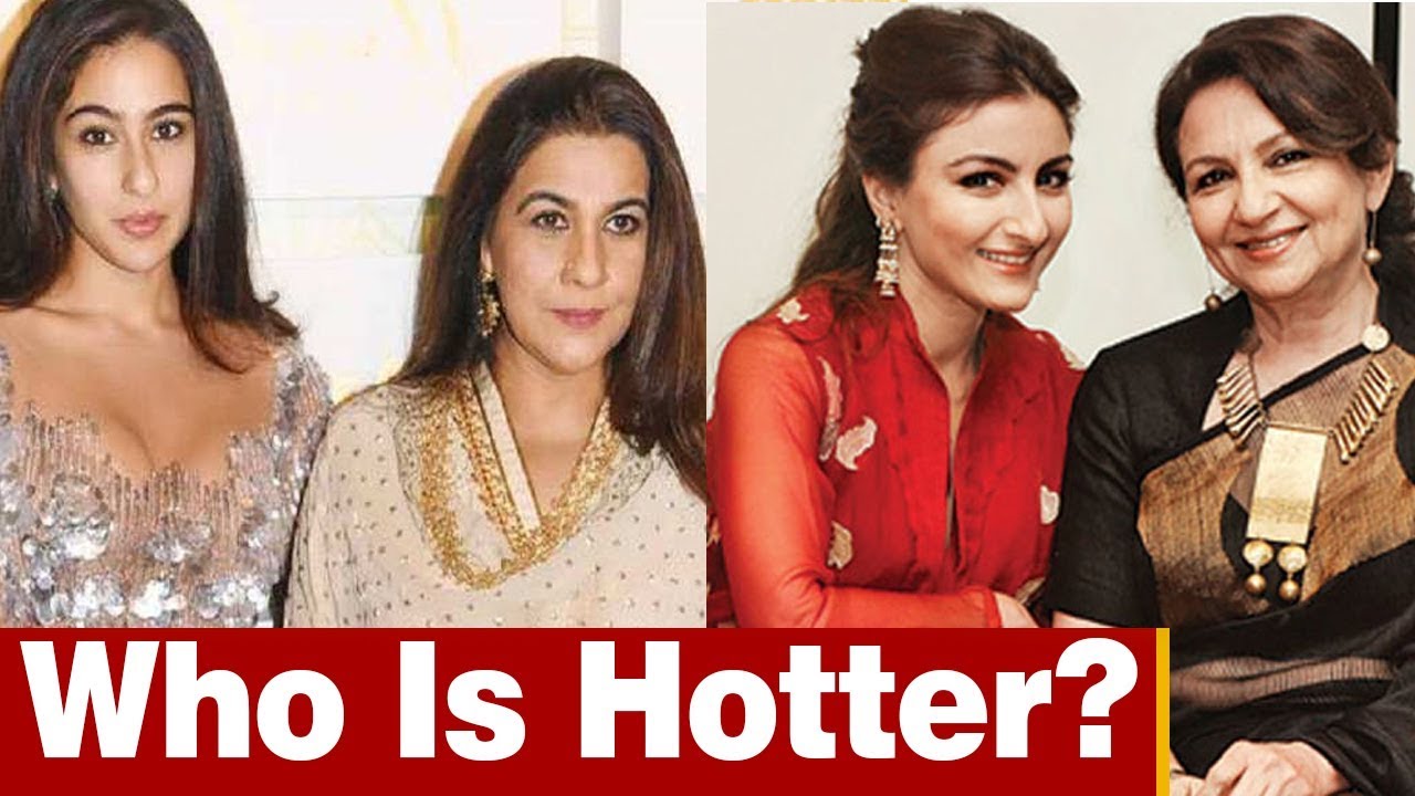 Who Looks Hotter? | Mother Or Daughter | Part-1 | Amrita Singh, Sara Ali Khan/Sharmila Tagore, Soha