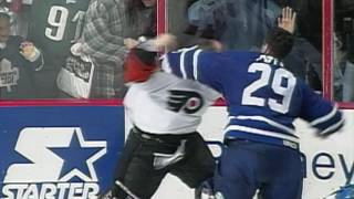 In his eight seasons, felix worked way up to third place on the leafs
all time wins list.