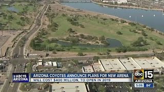 Phoenix Coyotes building new arena in Tempe