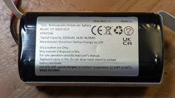 How to install REYTRIC 3200mAh RVBAT850 replacement battery for shark 2pin $22