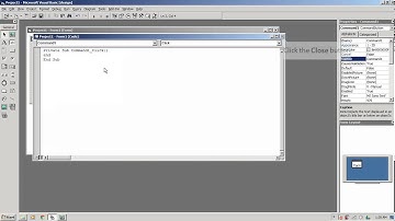Make command button end program visual basic , RSAP simple tutorials
