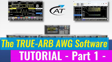 The True-Arb AWG Software Tutorial - Part 1 of 2 -