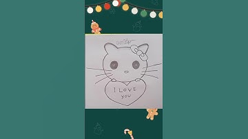 How to draw cute kittyby@artofchandrani#shorts #satisfying#cutecat#drawing #viralshort #shorts