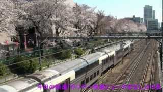 2012年４月７日（土）今日の快速「ホリデー快速ビューやまなし号」9591M 215系 小淵沢行