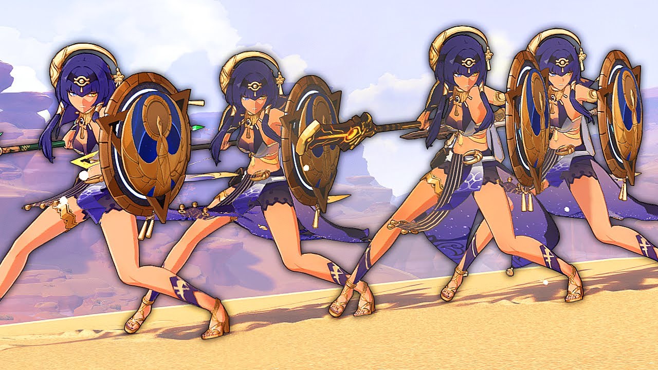 I Started a Second Great Flood with 4 Candaces | Genshin Impact